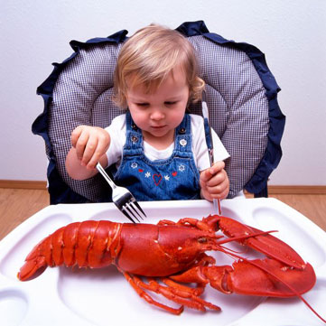 Bambini consumate più pesce